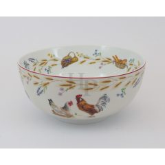 Porcelántál 23cm, Country Life
