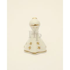 Kalocsai 27/8 angyalkacsengő (6cm), Karácsonyi dekorral