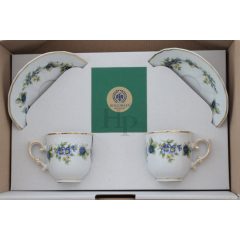 Hollóházi porcelán 243 Mokka duó 2373/Szeder