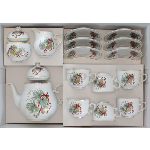 Hollóházi porcelán 244 Tea készlet 2424/Éva