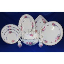 Hollóházi porcelán Pannónia étkészlet, Hajnalka (24 részes) 
