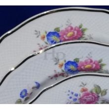 Hollóházi porcelán Pannónia étkészlet, Hajnalka (24 részes) 