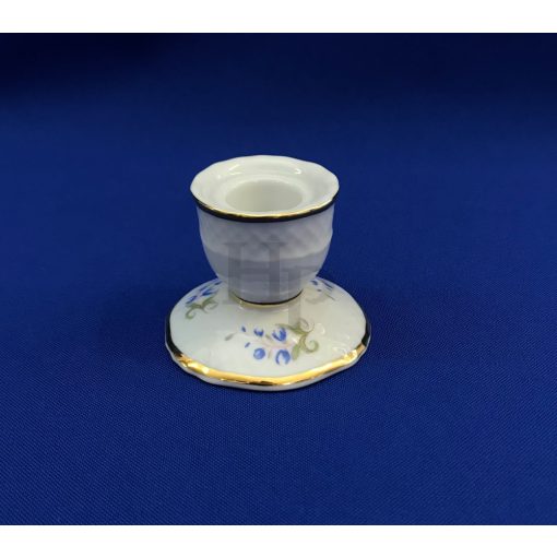 Hollóházi porcelán Pannónia mini gyertyatartó, Hajnalka (5cm) 