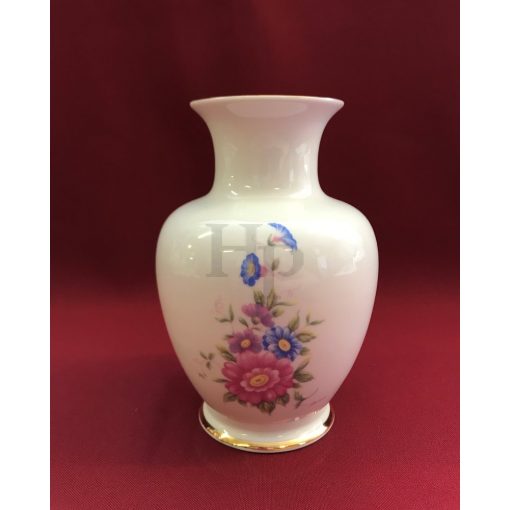 Hollóházi porcelán váza 503, Hajnalka (14,5cm) 