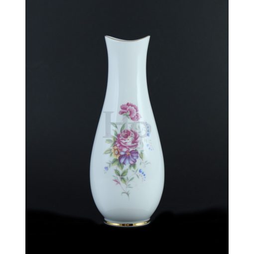 Hollóházi porcelán váza 5047, Hajnalka (28cm) 