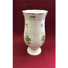 Hollóházi porcelán Pannónia váza 5059, Erika (25cm) 