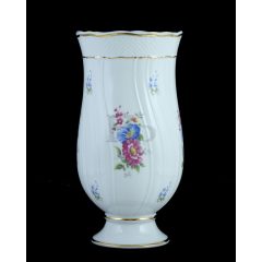 Hollóházi porcelán Pannónia váza 5060, Hajnalka (22cm) 