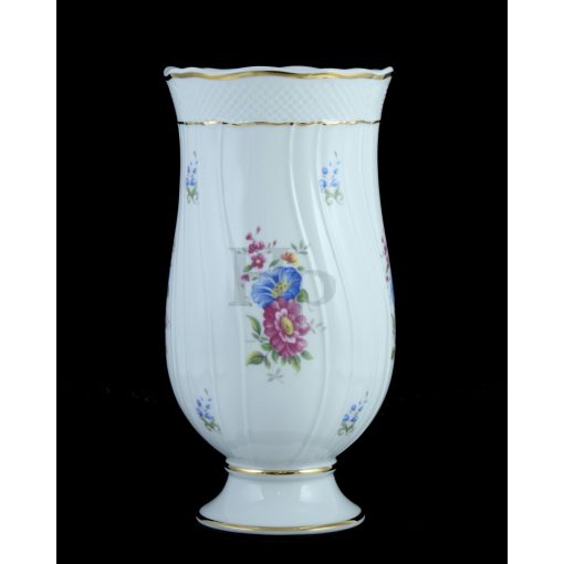 Hollóházi porcelán Pannónia váza 5060, Hajnalka (22cm) 