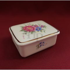  Hollóházi porcelán bonbonier 625, Hajnalka (9cm) 