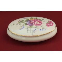 Hollóházi porcelán bonbonier 654, Hajnalka (14cm) 
