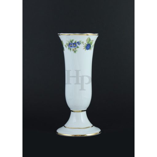 Hollóházi porcelán Pannónia váza 5102 Szeder (21cm) 