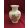 Hollóházi porcelán váza 502 Hortenzia (17cm) 
