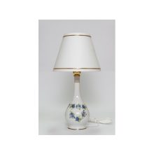 Hollóházi porcelán Pannónia szerelt lámpa búrával 9169, Szeder (40cm) 