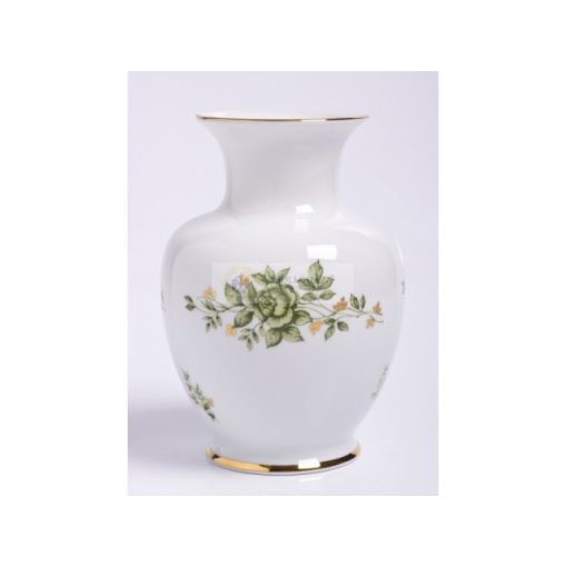 Hollóházi porcelán váza 502  Erika (17cm) 
