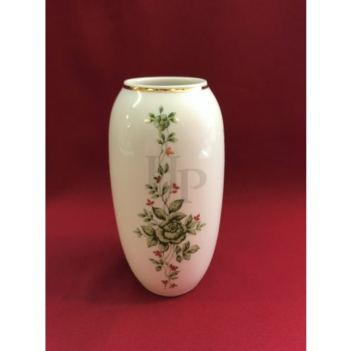 Hollóházi porcelán váza 540, Erika (18cm) 