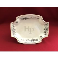   Hollóházi porcelán kínáló tál 360, Korintosz (20*16cm)
