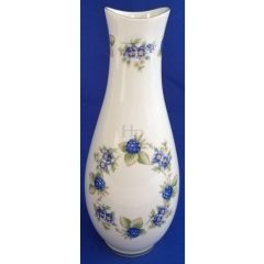 Hollóházi porcelán váza 5047, Szeder (28cm) 