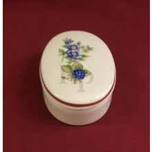 Hollóházi porcelán bonbonier 6001, Szeder (8,5*6cm) 