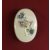   Hollóházi porcelán rózsás bonbonier 6002, Szeder (8,5*6cm)  
