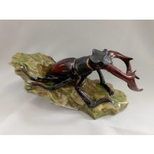 Hollóházi porcelán Szarvasbogár 8491, Natura (25cm)