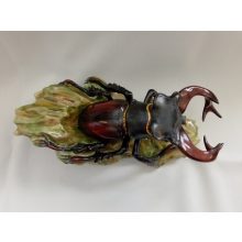 Hollóházi porcelán Szarvasbogár 8491, Natura (25cm)