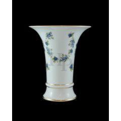 Hollóházi porcelán váza 5183, Szedres (25cm) 