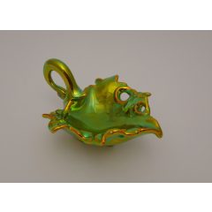 Zsolnay eozin 10522 szőlőlevél