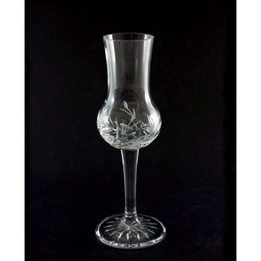 Grappa pohár, Nád mintás, 80 ml