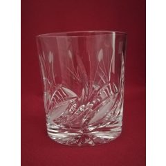 Whisky pohár, nád mintás, 300 ml  /7213/ 