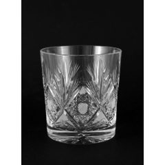 Whisky pohár, Sűrű mintás, 300 ml  (7313)