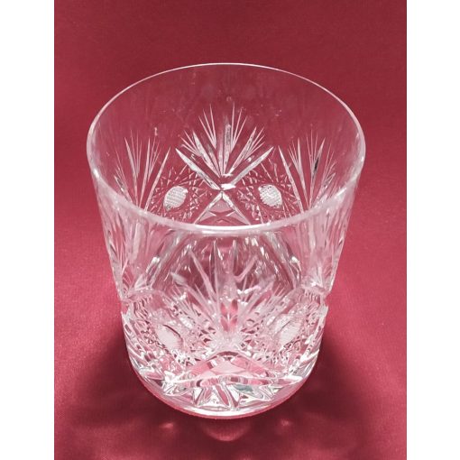 Whisky pohár, Sűrű mintás, 300 ml  (7313)