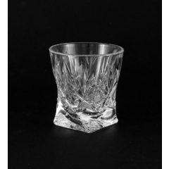 Unicum pohár, csavart, Sűrű mintás, 55 ml  /7319/