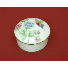 Hollóházi porcelán bonbonier 650, Hortenzia (7,5cm) 