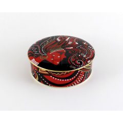 Hollóházi porcelán bonbonier 6011, Noémi (12cm)