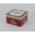   Porcelán bögre 350ml porcelán kanállal, parafa poháralátéttel, dobozban, Fancy Gingerbread, Mézeskalács figura 1045FANG