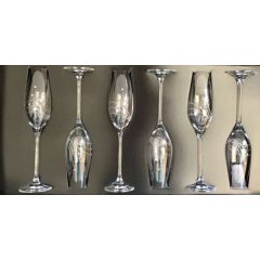   68108 Kimagasló minőségű kristállyal díszített  Flőte 6 személyes 210m  +