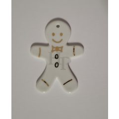 Hollóházi karácsonyfa dísz arany mézeskalács