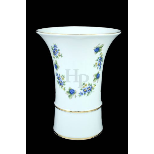 Hollóházi porcelán váza, 5190, Szeder (21cm)